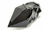 Free-Standing Polished Obsidian Point - Mexico #265381-1